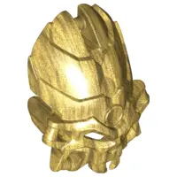 Pearl Gold Bionicle Mask Skull Spider