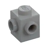 BRICK 1X1, W/ 2 KNOBS, CORNER