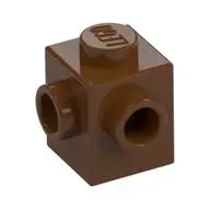 BRICK 1X1, W/ 2 KNOBS, CORNER