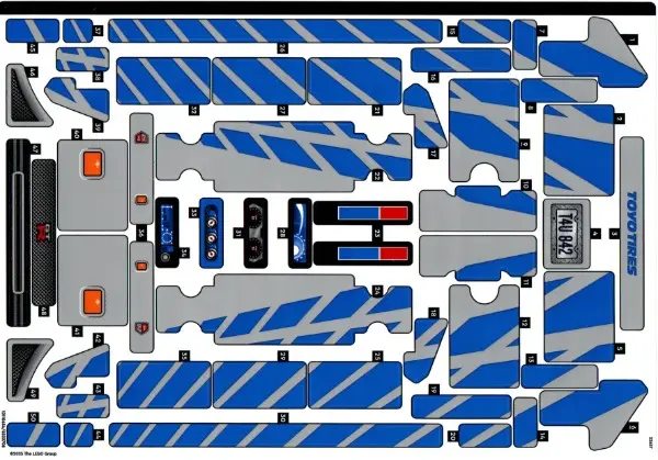 Sheet for Set 42210 - (10110654/6522706)