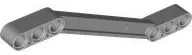 Bluish Gray Technic, Link 3 x 13 x 6 Angled, Bent, Double