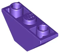 Dark Purple Slope, Inverted 45 3 x 1 Double