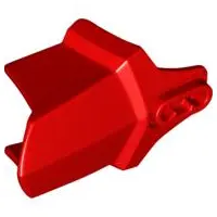 Red Hero Factory Shoulder Armor