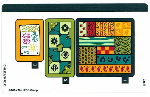 Sticker Sheet for Set 43251 - (10109272/6491292)