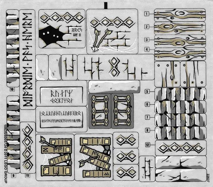 Sticker Sheet for Set 9473 - (10635/6005724)