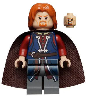 Boromir - Dark Bluish Gray Legs