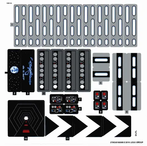 Sticker Sheet for Set 75159 - (27953/6160088)