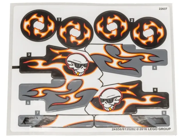Sticker Sheet for Set 42046 - (24858/6135282)