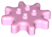 Bright Pink Duplo Gear 4 x 4 - 8 Tooth