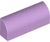 Lavender Slope, Curved 1 x 4 x 1 1/3