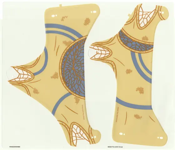 Plastic Sheet for Set 75578 - (10102224/6424825)