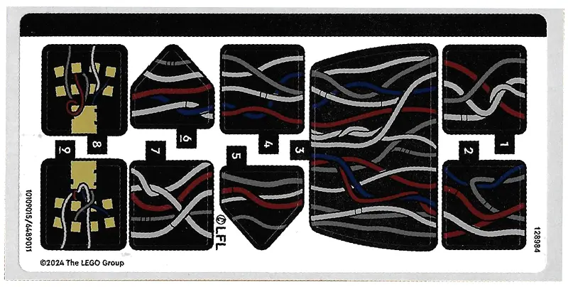 Sticker Sheet for Set 75398 - (10109015/6489011)