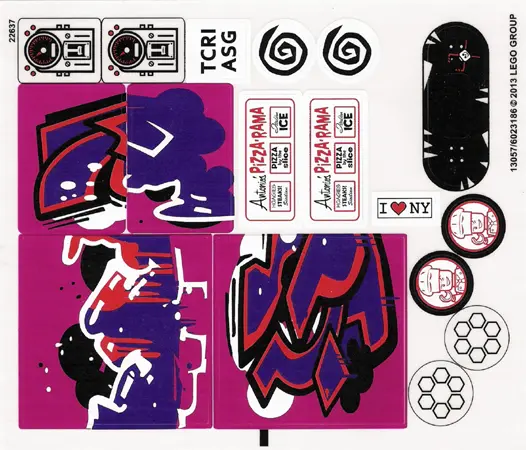 Sticker Sheet for Set 79104 - (13057/6023186)