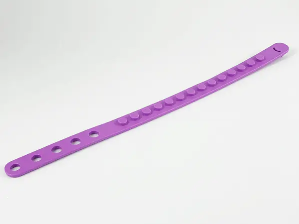 Medium Lavender Bracelet with 1 x 14 Studs and 5 Holes
