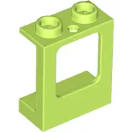 Lime Window 1 x 2 x 2 Plane, Single Hole Top and Bottom for Glass