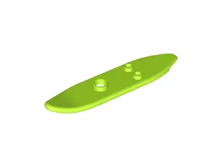 Lime Minifigure, Utensil Surfboard Long
