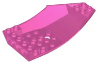 Dark Pink Cockpit 10 x 6 x 2 Curved