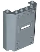 Sand Blue Panel 2 x 6 x 6 with Window Slot