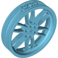 Medium Azure Wheel 75mm D. x 17mm Motorcycle
