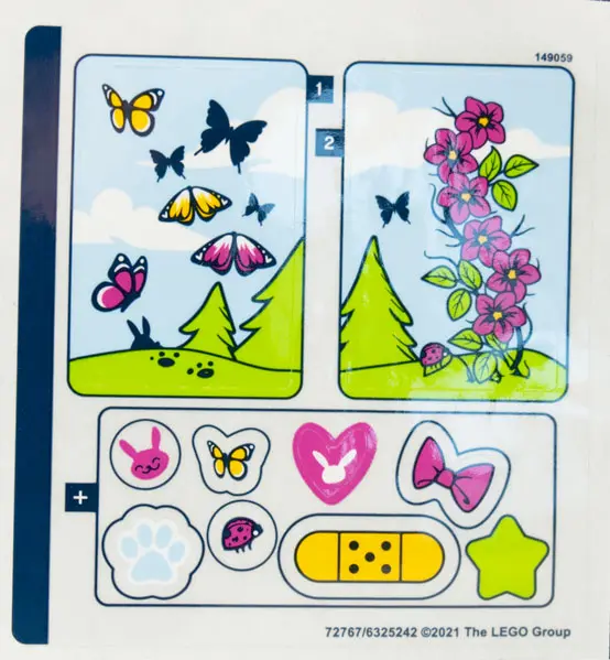 Sticker Sheet for Set 41666 - (72767/6325242)