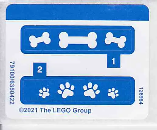 Sticker Sheet for Set 40479 - (79100/6350422)