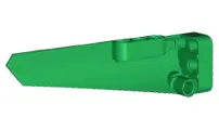 Green Technic, Panel Fairing # 6 Long Smooth, Side B