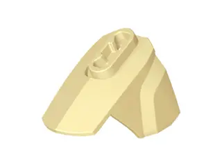 Tan Hero Factory Armor with Ball Joint Socket - Size 4
