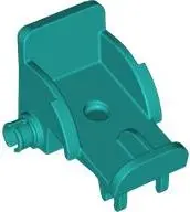 Turquoise Mini Doll, Utensil Wheelchair Seat
