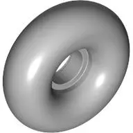 Bluish Gray Wheel Wheelchair Balloon 17.6 x 6.4 with Technic Pin Hole