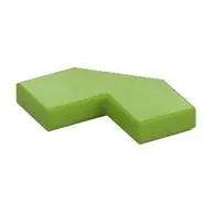 TILE 2X2, DEG. 90, W/ DEG. 45 CUT