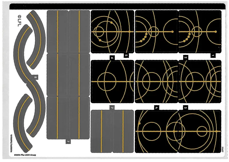 Sticker Sheet for Set 75385 - (10108892/6488506)