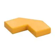 TILE 2X2, DEG. 90, W/ DEG. 45 CUT