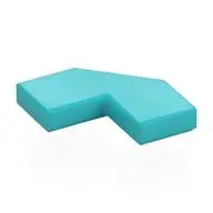 TILE 2X2, DEG. 90, W/ DEG. 45 CUT