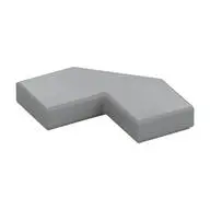 TILE 2X2, DEG. 90, W/ DEG. 45 CUT