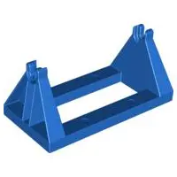Blue Duplo, Train Tipper Holder 4 x 8 (Skip Holder)