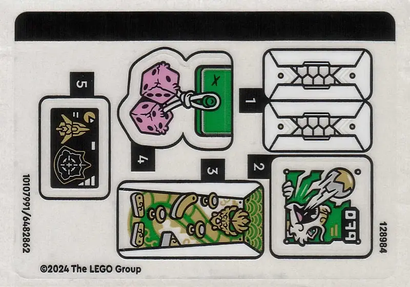 Sticker Sheet for Set 80055, Sheet 1 - (10107991/6482862)