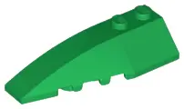 Green Wedge 6 x 2 Left