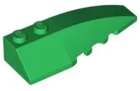 Green Wedge 6 x 2 Right