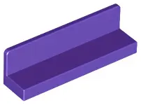 Dark Purple Panel 1 x 4 x 1