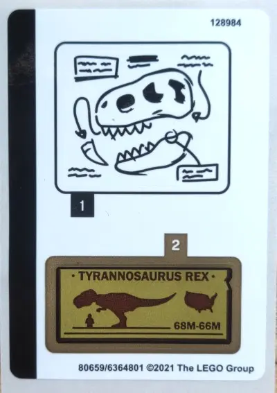Sticker Sheet for Set 76940 - (80659/6364801)