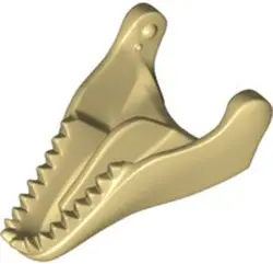 Tan Dinosaur Jaw Lower Tyrannosaurus rex