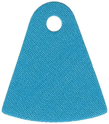 Dark Azure Mini Doll, Cape Cloth, Friends, Tapered with Curved Bottom and Small Top Hole