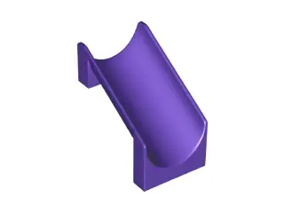 Dark Purple Slide Playground 4 x 6 x 6 Straight
