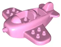 Bright Pink Duplo Airplane Small