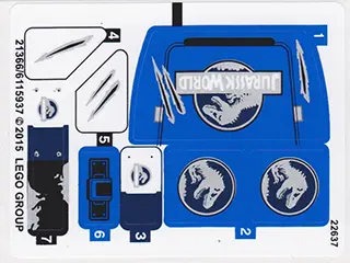 Sticker Sheet for Set 75916 - International Version - (21366/6115937)