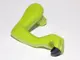 Lime Dinosaur Leg Small (Front) Raptor Right with Black Claws Pattern