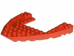 Red Boat, Bow Brick 10 x 12 x 1 Open