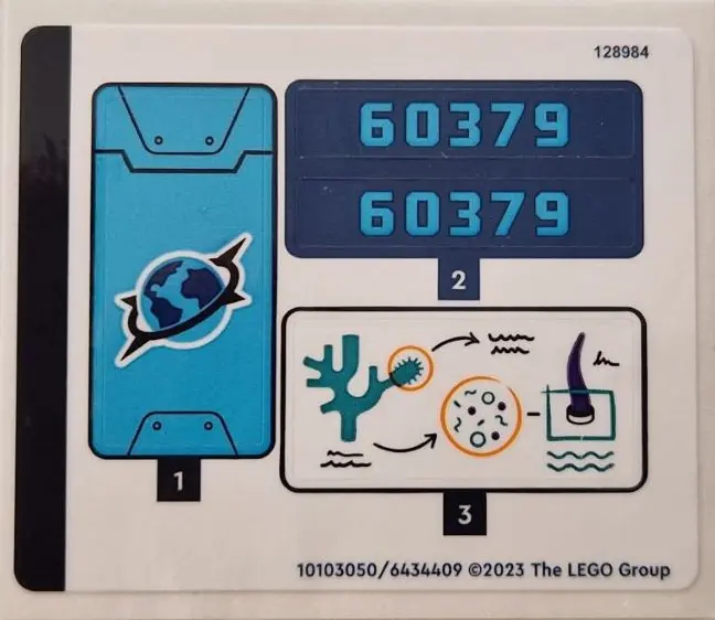 Sticker Sheet for Set 60379 - (10103050/6434409)