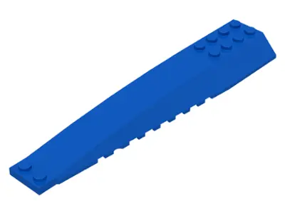 Blue Wedge 16 x 4 Triple Curved with Reinforcements