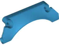 Dark Azure Technic, Panel Car Mudguard Arched #30 9 x 2 x 3 Straight Top